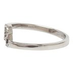 Gucci GG Running Ring 18k White Gold Diamond 18k