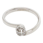 Gucci GG Running Ring 18k White Gold Diamond 18k