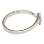 Gucci GG Running Ring 18k White Gold Diamond 18k