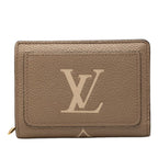 Louis Vuitton Monogram Empreinte Porte Feuille Bicolor Bifold Wallet Tourterelle