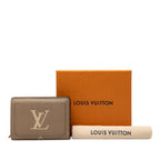 Louis Vuitton Monogram Empreinte Porte Feuille Bicolor Bifold Wallet Tourterelle — view 7