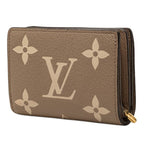 Louis Vuitton Monogram Empreinte Porte Feuille Bicolor Bifold Wallet Tourterelle — view 2