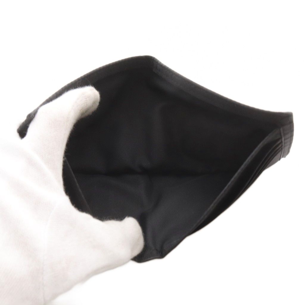 Saint Laurent Paris Nuxx East West Wallet Bifold Nylon Black — view 6
