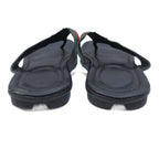 Gucci Sherry Line Thong Sandals Beach GG Logo Leather Switch 8 Black — view 3