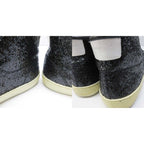 Saint Laurent Paris Eddie Era SL Glitter High Cut Sneakers Lame Contrast — view 9