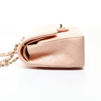 Chanel Shoulder Bag Quilted Double Flap Lambskin — view 3