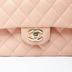 Chanel Shoulder Bag Quilted Double Flap Lambskin — view 8