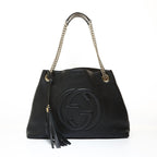 Gucci Shoulder Bag Soho Leather Chain
