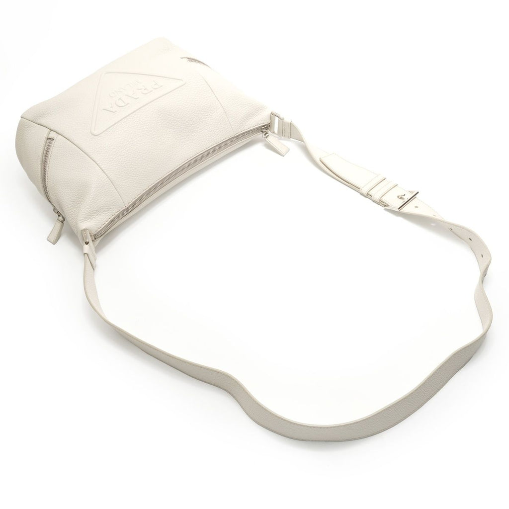 Prada Shoulder Bag Vitello Daino Cross — view 8