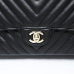 Chanel Shoulder Bag Chez Blanc CC Logo Double Flap — view 8