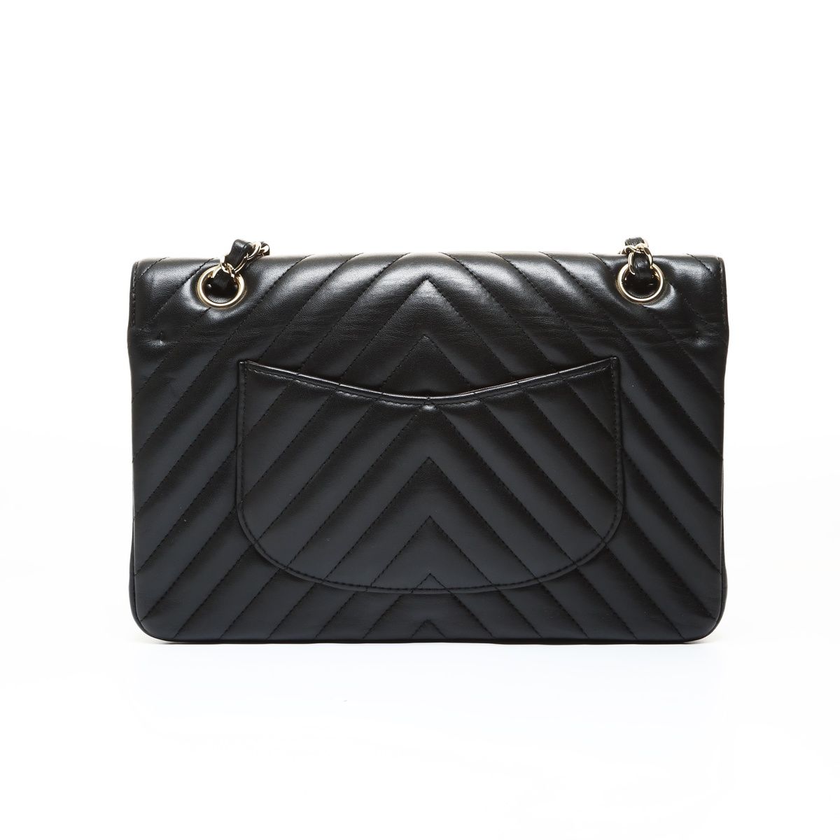 Chanel Shoulder Bag Chez Blanc CC Logo Double Flap — view 2