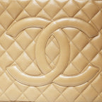 Chanel Handbag Medallion Tote Caviar Leather — view 8