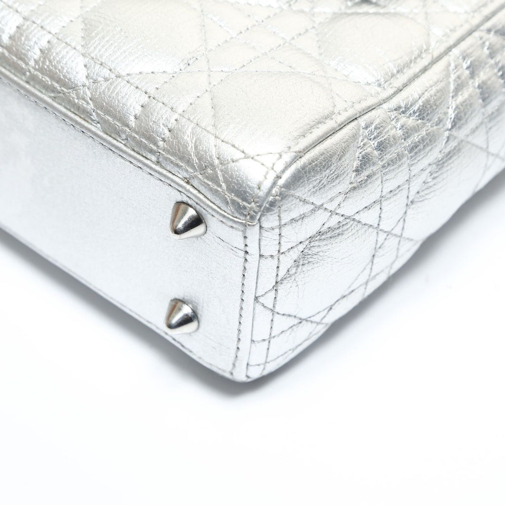 Dior Handbag Lady Cannage Metallic — view 6