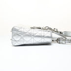 Dior Handbag Lady Cannage Metallic — view 4