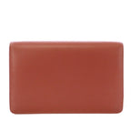 Celine Chain Wallet Shoulder Bag Leather Brown KH — view 3