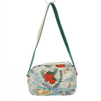 Gucci Children Shoulder Bag All Over Pattern Nylon Light Blue White — view 3
