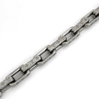 Louis Vuitton Bracelet Monogram Chain Metal Silver — view 2