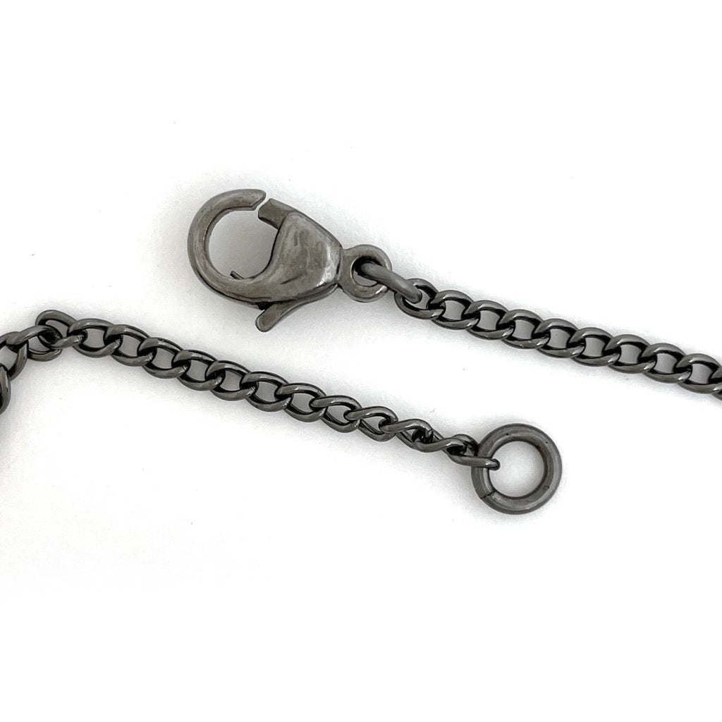 Chanel CC Logo Bracelet Silver Plated — view 3