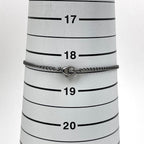Chanel CC Logo Bracelet Silver Plated — view 5