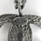 Chanel CC Logo Bracelet Silver Plated — view 4