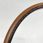 Gucci Ladylock Handbag 2-Way Vintage Leather Brown — view 5