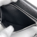 Hermes in the Loop Compact Bifold Wallet Chevre Misor Black — view 5