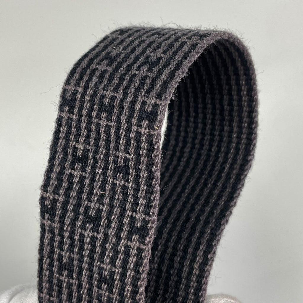 Hermes Her Line a Dos MM Backpack Nylon Canvas Gray — view 5