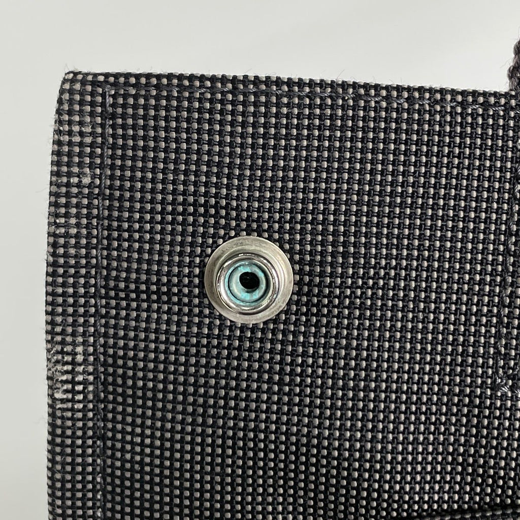 Hermes Her Line a Dos MM Backpack Nylon Canvas Gray — view 6