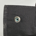 Hermes Her Line a Dos MM Backpack Nylon Canvas Gray — view 6