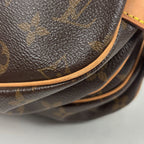 Louis Vuitton Saumur 30 Crossbody Shoulder Bag Monogram Brown — view 3
