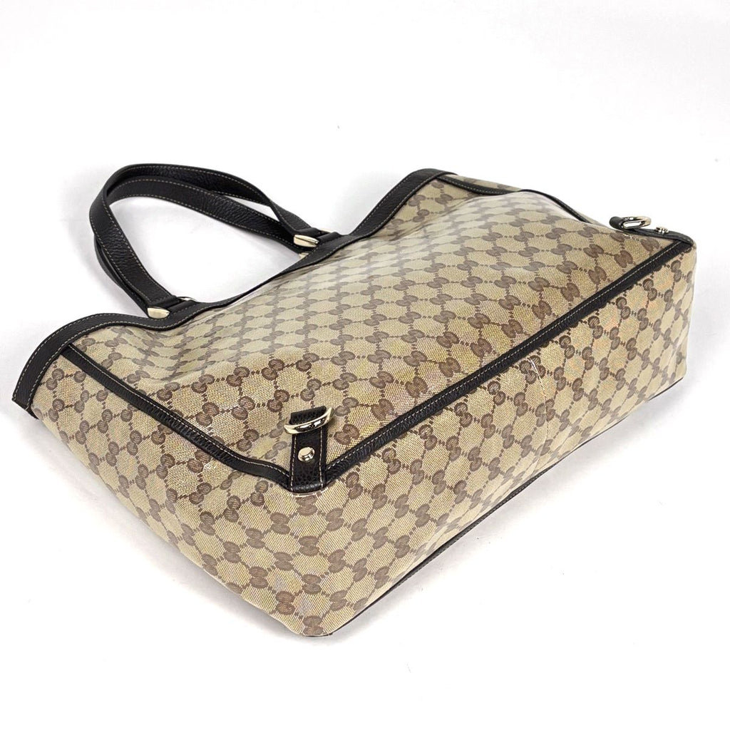 Gucci GG Crystal Tote Brown — view 2