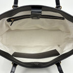 Gucci GG Pattern Tote Shoulder Bag Denim Black — view 7