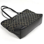 Gucci GG Pattern Tote Shoulder Bag Denim Black — view 2