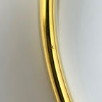 Hermes Enamel PM Bangle Yellow Gold Bracelet — view 5