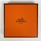 Hermes Enamel PM Bangle Yellow Gold Bracelet — view 7