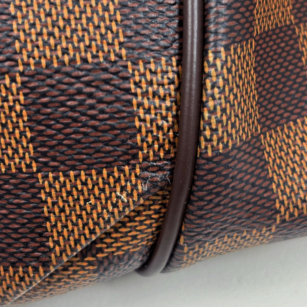 Louis Vuitton Totally MM Shoulder Bag Tote Damier Brown — view 4