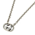 Gucci Interlocking Necklace 925 Sterling Silver