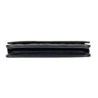 Chanel CC Logo Chain Wallet Quilted Leather Black — view 5
