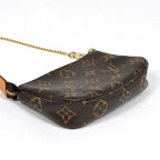 Louis Vuitton Mini Pochette T&b Makeup Cosmetics Pouch Monogram Brown — view 2