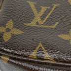 Louis Vuitton Mini Pochette T&b Makeup Cosmetics Pouch Monogram Brown — view 4