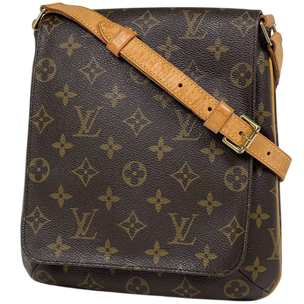 Louis Vuitton Musette Salsa Short Shoulder Bag Monogram Brown