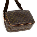 Louis Vuitton Reporter PM Shoulder Bag Monogram Brown — view 2