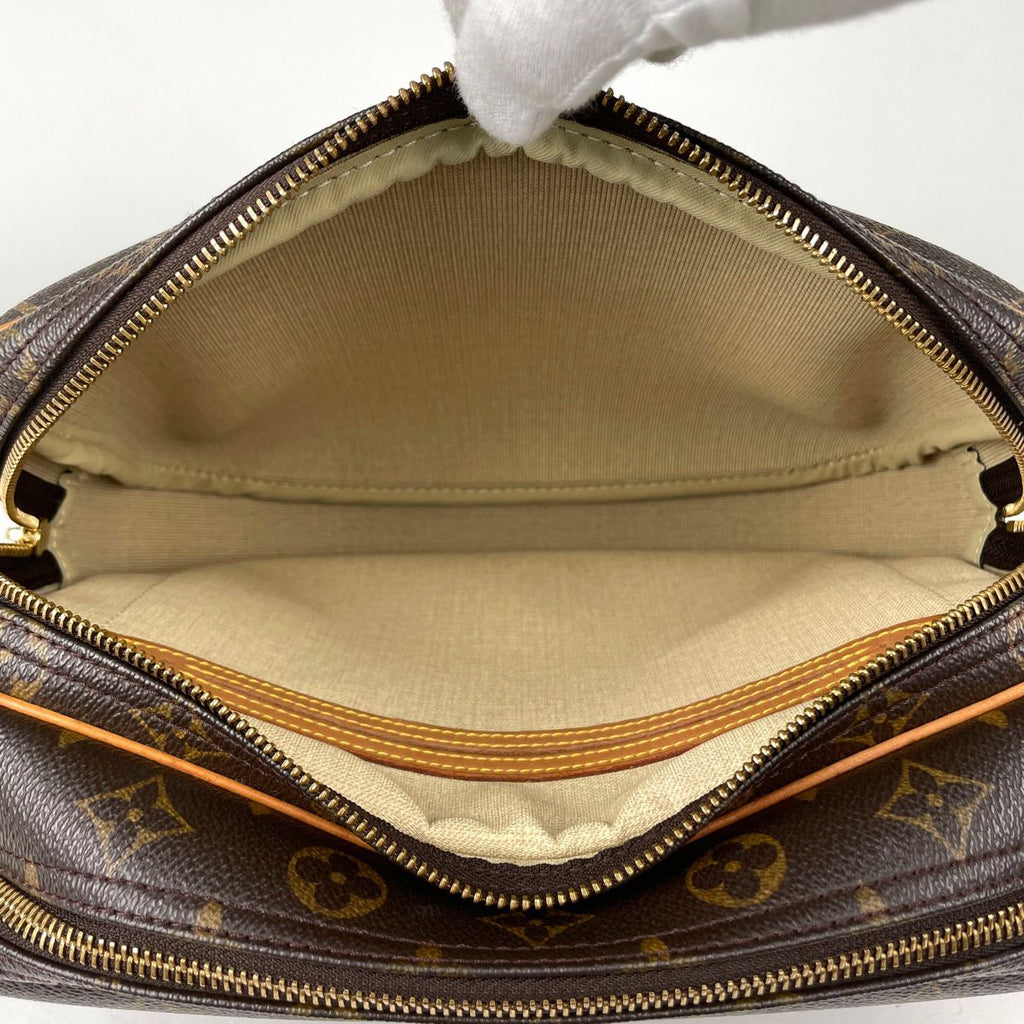 Louis Vuitton Reporter PM Shoulder Bag Monogram Brown — view 7