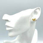 Louis Vuitton Studded Earrings Essential Gold Plated — view 9