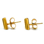 Louis Vuitton Studded Earrings Essential Gold Plated — view 5