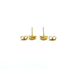 Louis Vuitton Studded Earrings Essential Gold Plated — view 8