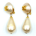 Chanel CC Logo Earrings — view 5
