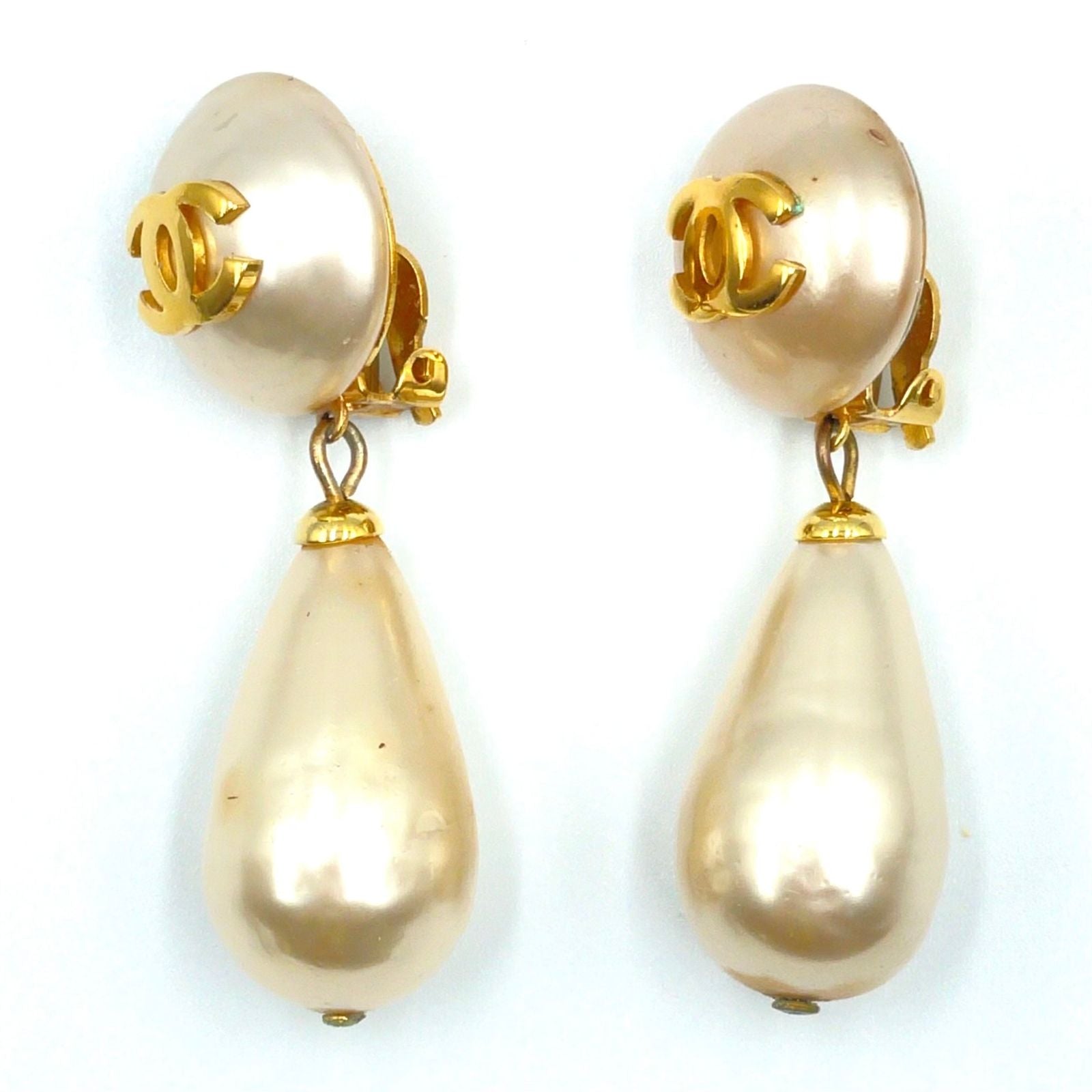 Chanel CC Logo Earrings — view 5