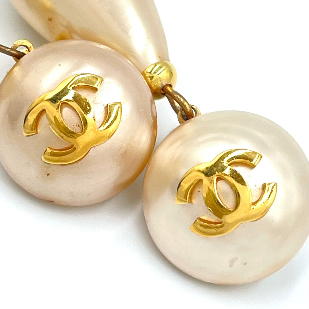 Chanel CC Logo Earrings — view 8