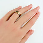 Louis Vuitton Bag Empreinte Ring PG Pink Gold Pave Diamond No 9 — view 4